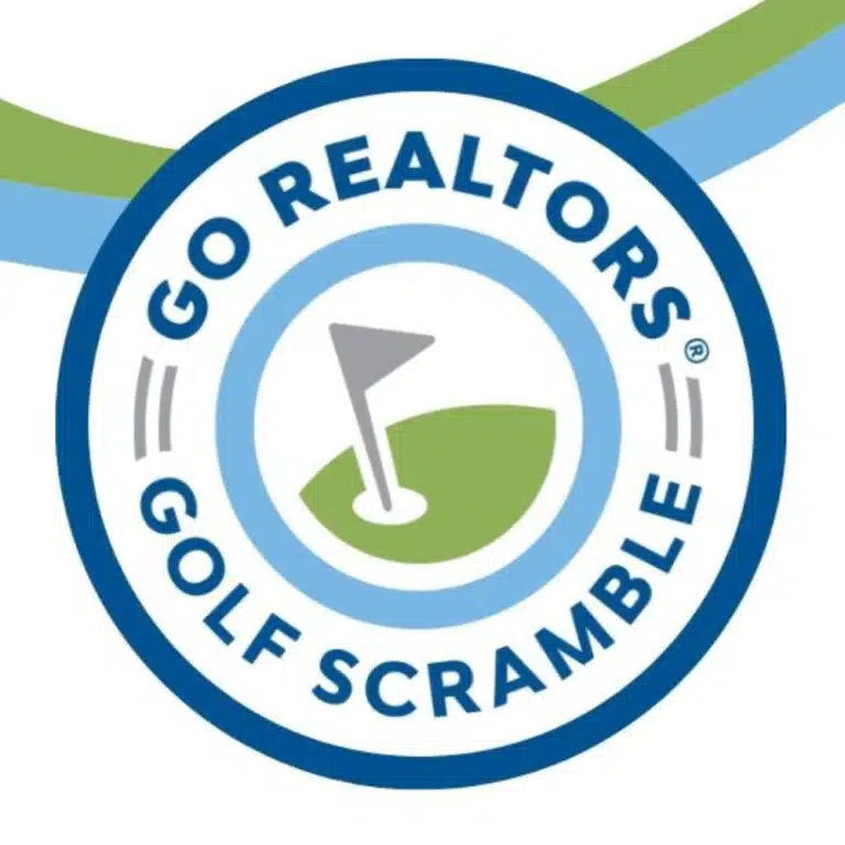 GO REALTORS Golf Scramble Logo